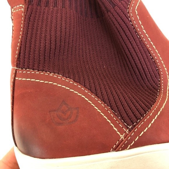 Spenco High Top Sneaker Orthotic Comfort Stretch Knit Top Walking - Picture 5 of 8